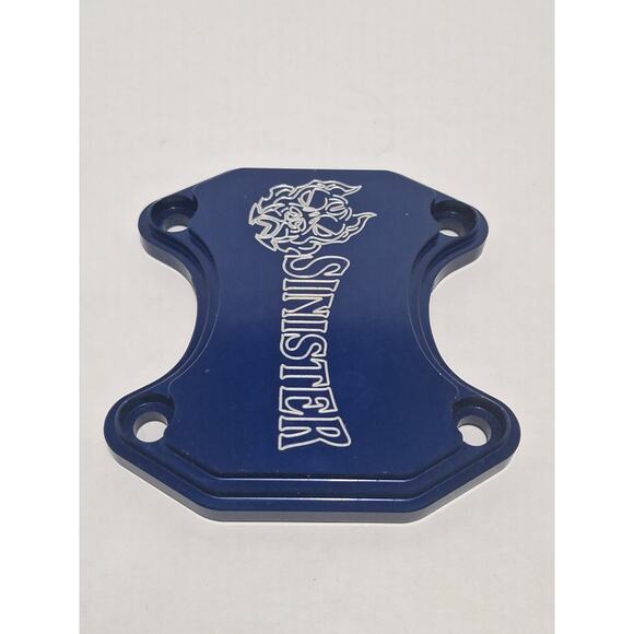 Sinister Diesel Blue EGR Block Off Plate – Powerstroke 6.0L 6.4L - Picture 4 of 4